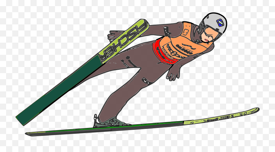 Skiing Clipart Ski Jump Skiing Ski Jump Transparent Free - Ski Jumper Png Emoji,Skier Emoji