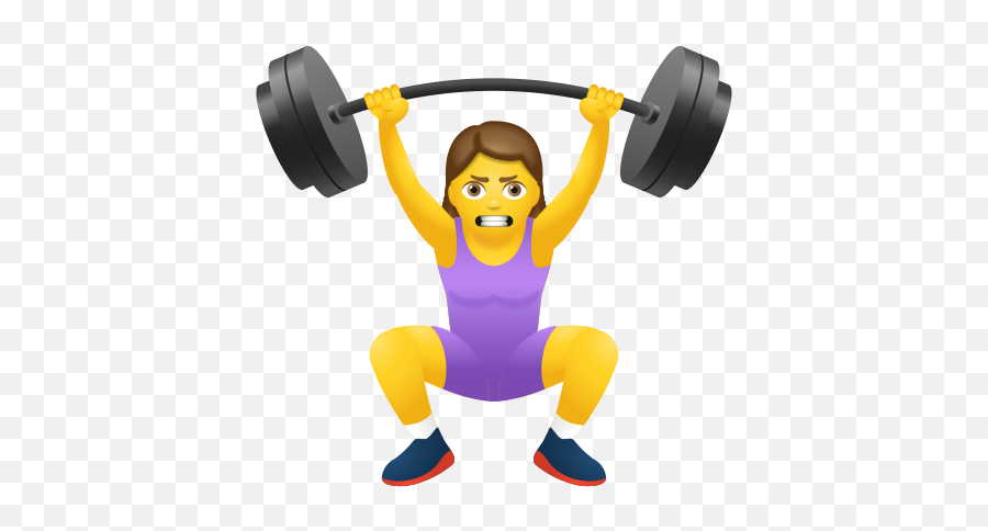 Woman Lifting Weights Icon - Icon D Une Application De Fitness Emoji,Weights Emoji