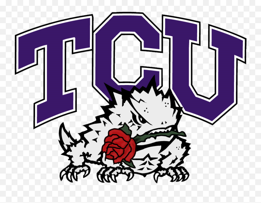 What Is Your Favorite Logo Or Representation Of Your School - Tcu Rose Bowl Logo Emoji,Fite Me Emoticon Tumblr