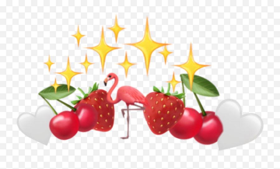 Emoji Crown Emojicrown Aethstetic - Dot,Cherry Emojis