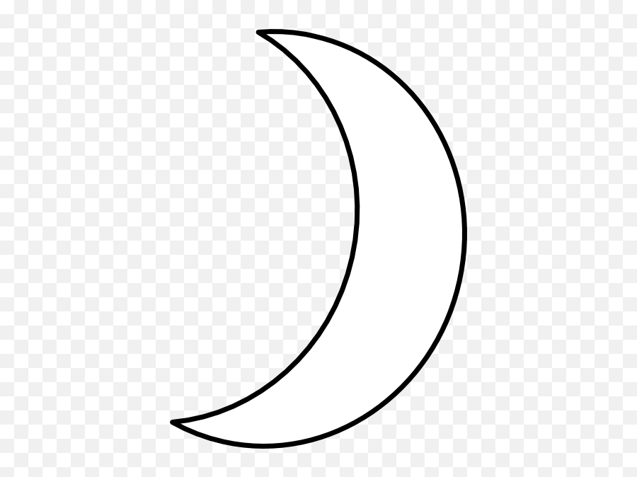 Free Crescent Moon Black And White - White Half Moon Black Background Emoji,Crescent Moon Calendar Emoji