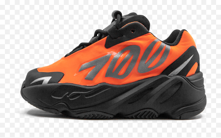 Yeezy Boost 700 Orange Laces - Yeezy Boost 700 Mnvn Orange Infant Stadium Goods Emoji,Yeezy Boost Emoji