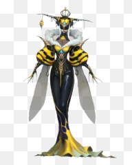 Queen Bee Woman Sticker - Queen Bee Character Emoji,Black Female Emoji Queen