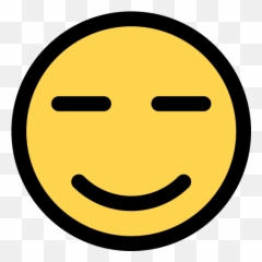 Ojos Cerrados - Iconos Gratis De Emoticonos Wide Grin Emoji,Emoticon De Ojos