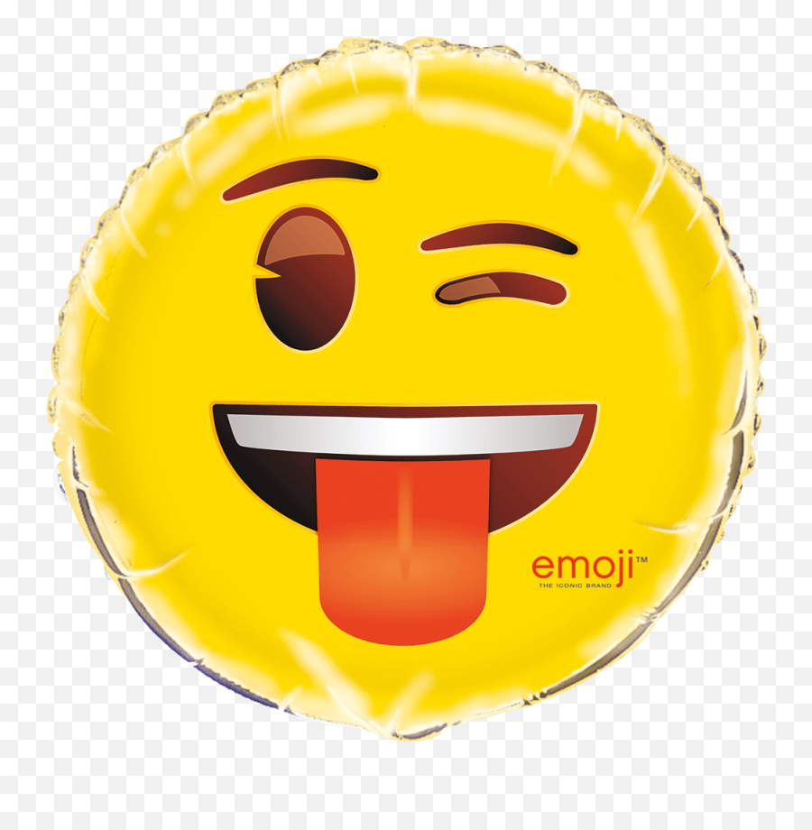 Folie Ballon - Emoji The Iconic Brand Happy,Ballon Emoji