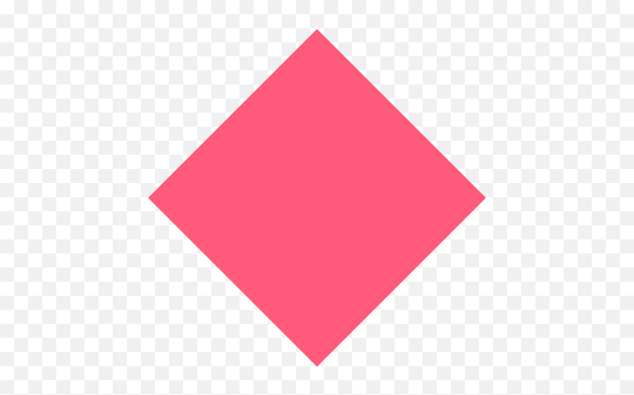 Diamond Suit Emoji High Definition - Pink Diamond Shape Png,Red X Emoji