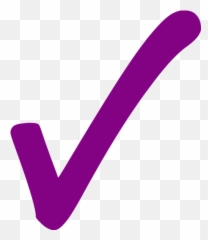Purple Check Mark 7 Icon - Purple Check Mark Emoji,Steam Tick Emoticon