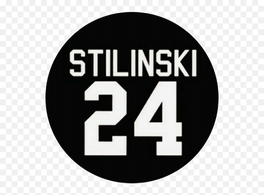 Stilinski Stiles 24 Black White Teen Sticker By - Teen Wolf Stiles Logo Emoji,Monochromatic Black And White Emoticons Android