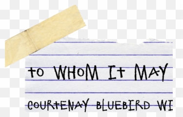 Taped Up Message Bluebird Blvd - Dot Emoji,