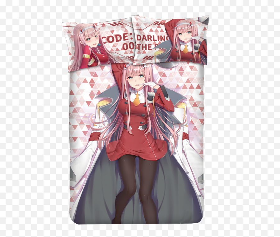 4pc Bed Sheet Set Bedding Sets Usa Anime - Zero Two Bed Sheets Emoji,Cozy Night 4 Pc Flannel Sheet Set Queen Emojis