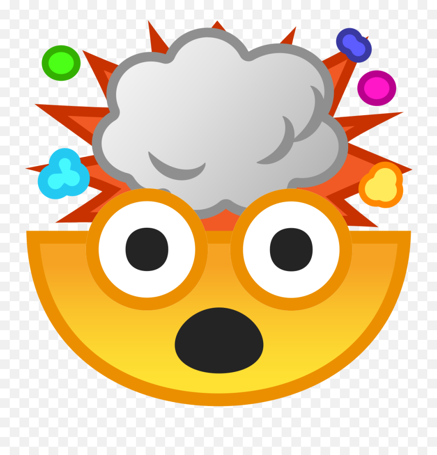 Nervous Emoji Png - Head Explode Emoji,Nervous Emoji