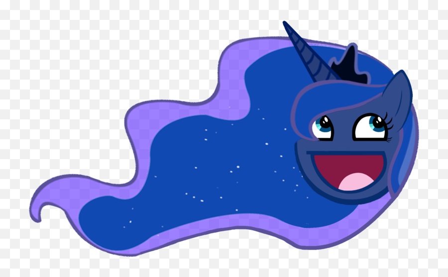 Img 1705894 2 Princess Luna Awesome Face - Princess Luna Awesome Face Mlp Emoji,Addult Emotions Clipart