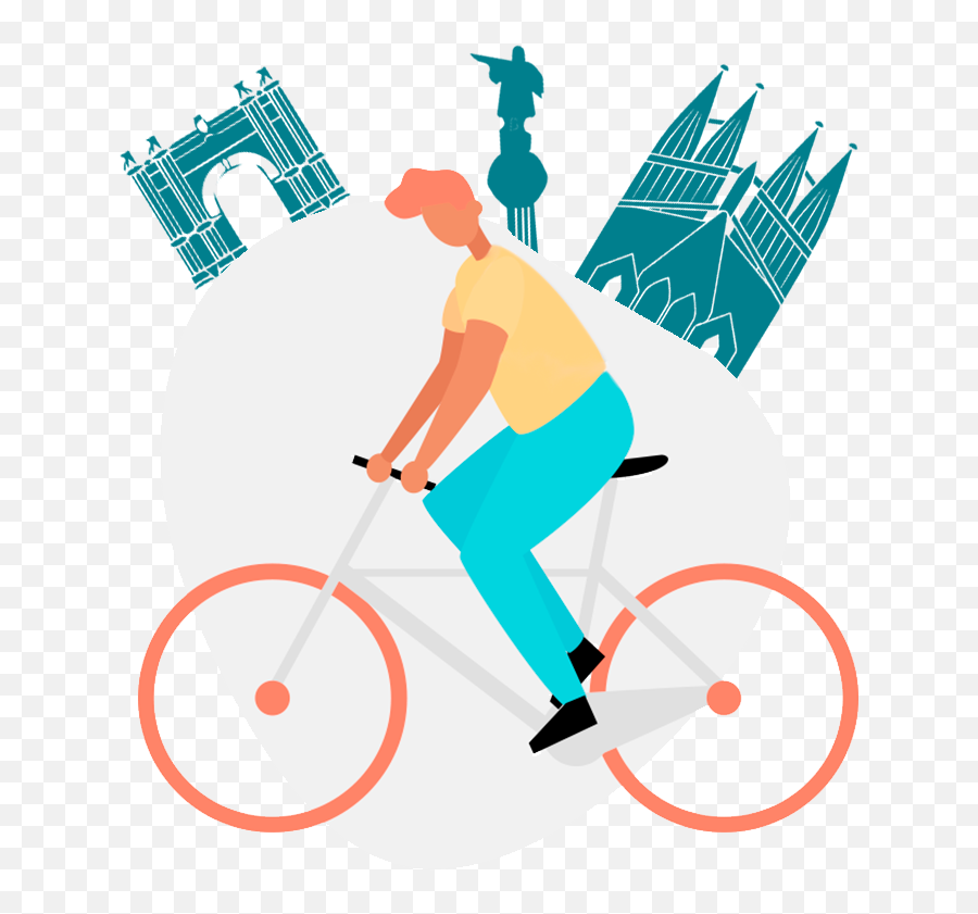 Premium Quality Bike Rental In Barcelona - Rent A Bike Barcelona Road Bicycle Emoji,Emoji Familia De 4