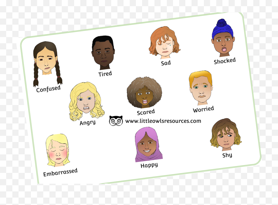 Top Picks By Area Of Learning U2014 Little Owls Resources - Free Hair Design Emoji,Emotion Printable