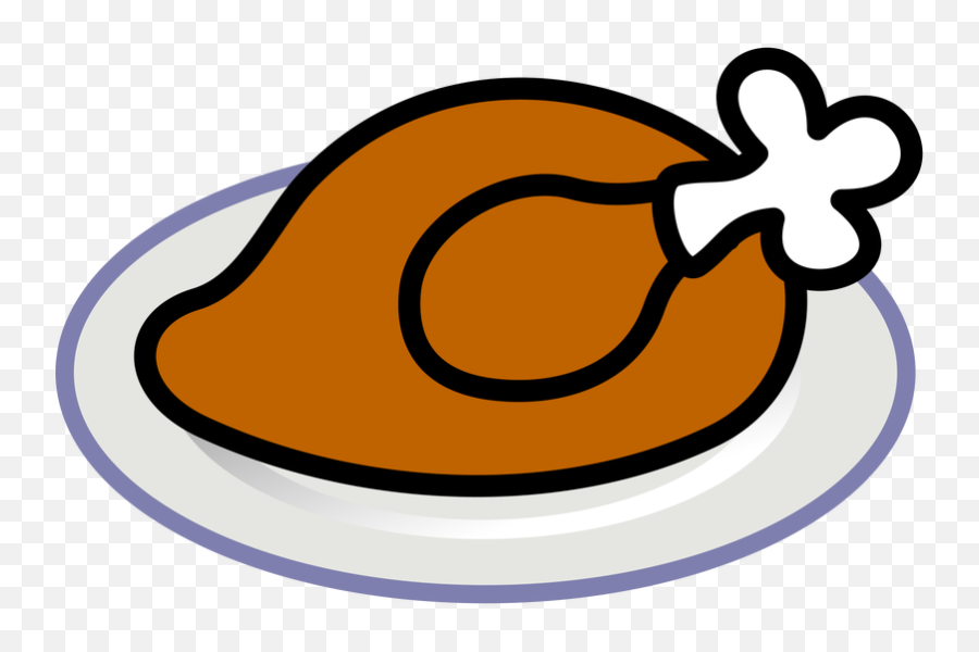 Symbol Thanksgiving - Talksense Simple Cooked Turkey Clipart Emoji,Turkey Dinner Emoji