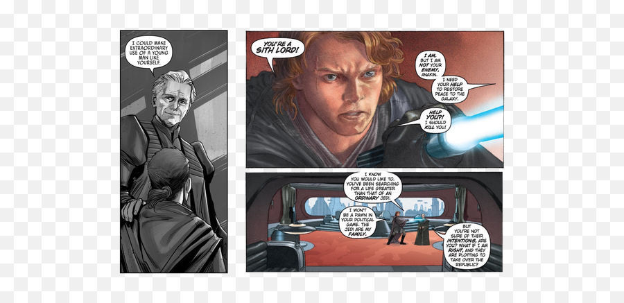 Did Anakin Skywalker Feel Too Guilty To - Fictional Character Emoji,7 Star Wars Comics That Will Fill You With Emotion