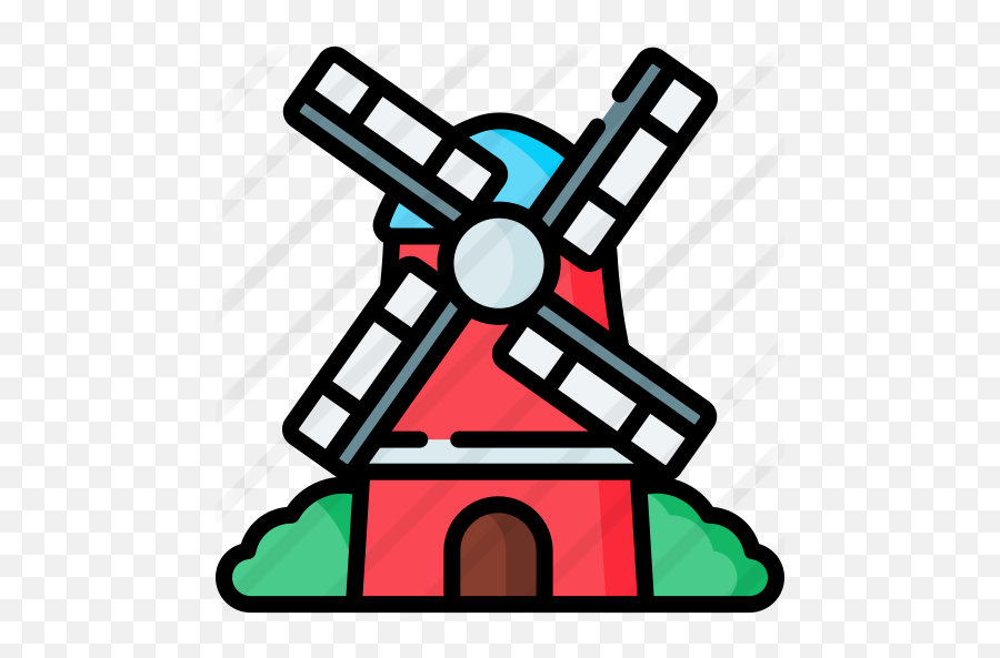 Windmill - Horizontal Emoji,Windmill Emoji