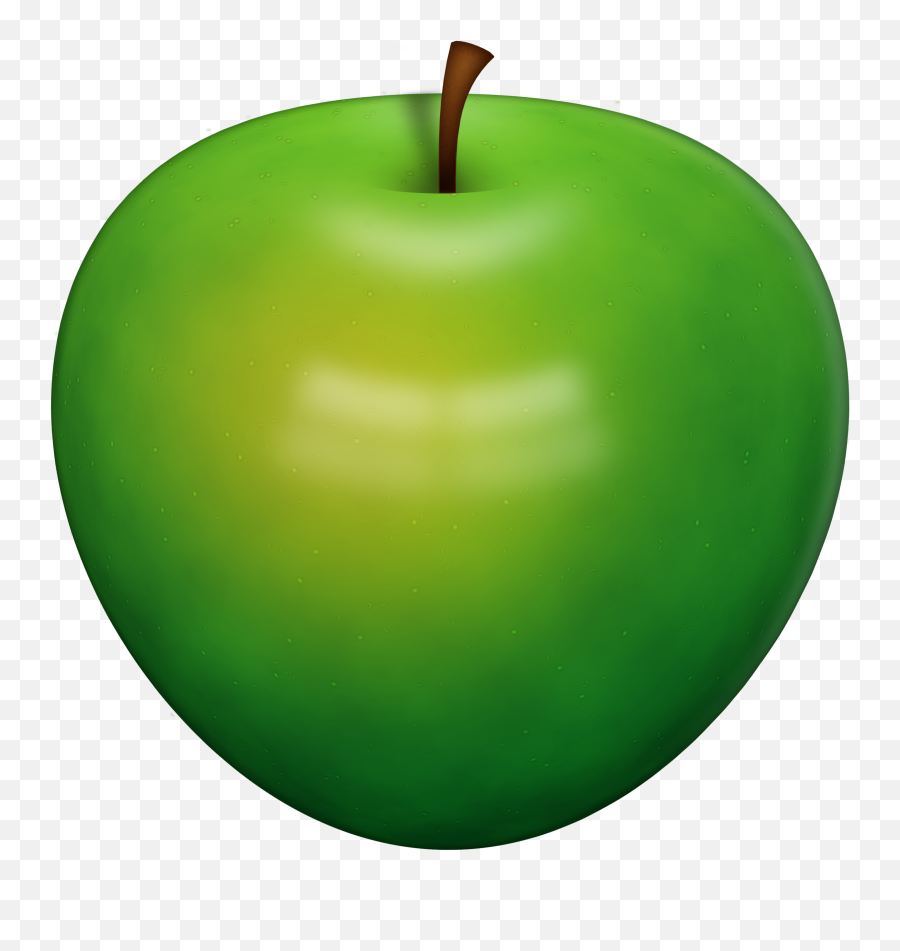 Green Apples Png Image - Clipart Transparent Background Green Apple Emoji,Aple New Emojis