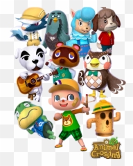 Animal Crossing New Leaf Villager Group Shot Graphic Puzzle - Animal Crossing Emoji,Animal Crossing Emotions Greetings