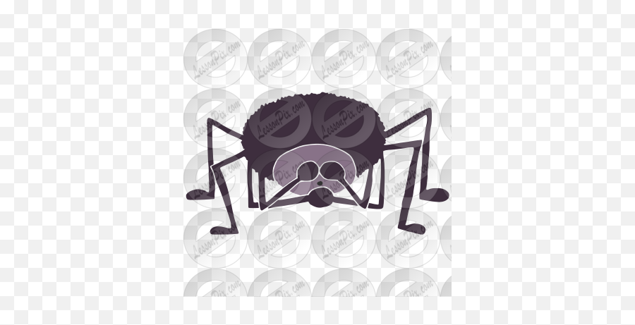 Shy Spider Stencil For Classroom - Ant Emoji,The Itsy Bitsy Spider Emotions