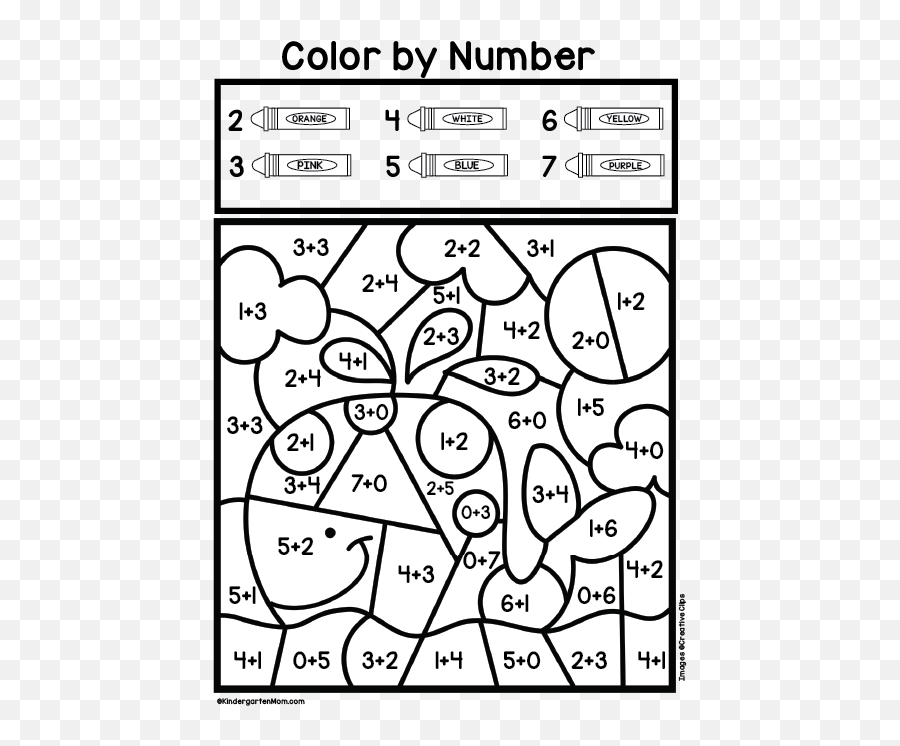 Addition Color By Number Worksheets - Kindergarten Mom Place Value Coloring Tens And Ones Emoji,Shark Emotion Color Page