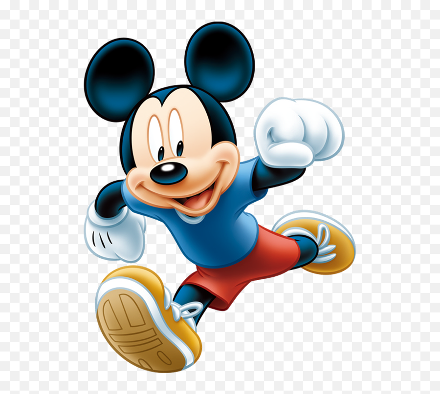 Jogging Running Mickey Psd Official Psds - Mickey Mouse Jogging Emoji,Jogging Emoji