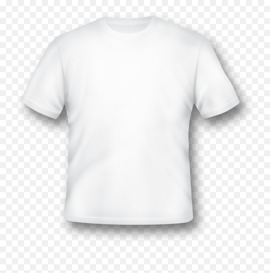 Blank White T - Shirt Template Png Png Mart Emoji,Blank Emoji Templates