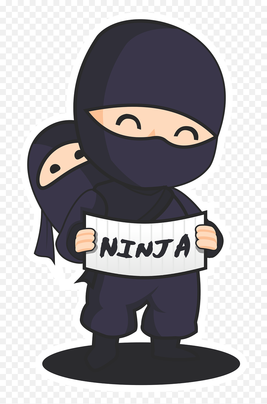 Ninjababyparentcartoonjapan - Free Image From Needpixcom Emoji,For Honor Shinobi Emotion