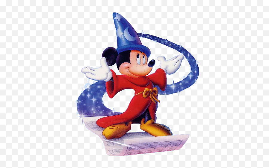 Mickey Mouse Fantasia Png - Clip Art Library Emoji,Mickey Mouse Wizard Emoticon