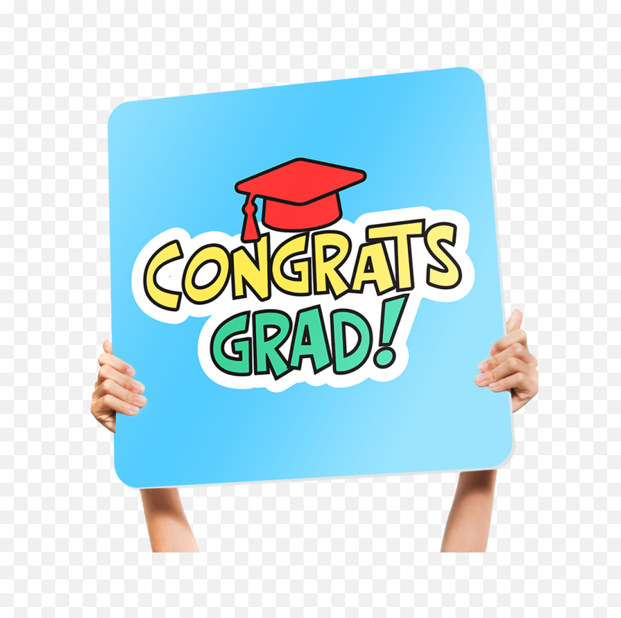 Graduation Popsigns U2014 Fun Handheld Church Welcome - For Graduation Emoji,Grad Emoji