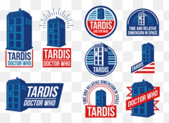 Police Box Tardis Vector Labels - Doctor Who Vector Full Emoji,Tardis Emoticon Fb