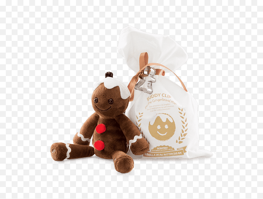 Scentsy Stan The Man Gingerbread Buddy Clip Vanilla Bean Emoji,Emotion Gallery Bunny Keychain