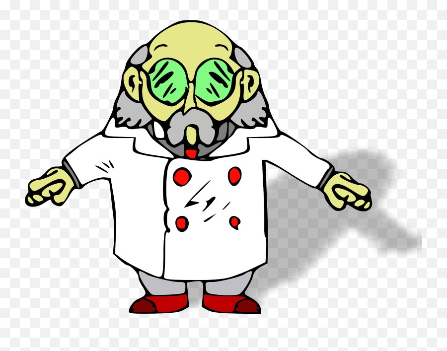 Researcher Clipart - Cartoon Clipart Research Emoji,Mad Scientist Emoji