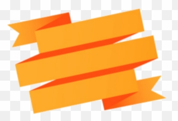 Orange Ribbon Ribbons Textbox Text - Text Box Banner Vector Png Emoji,Orange Ribbon Emoji