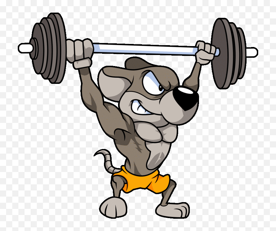 Fitness Clipart Weight Gym Fitness - Rat Crossfit Emoji,Weight Lifter Emoji