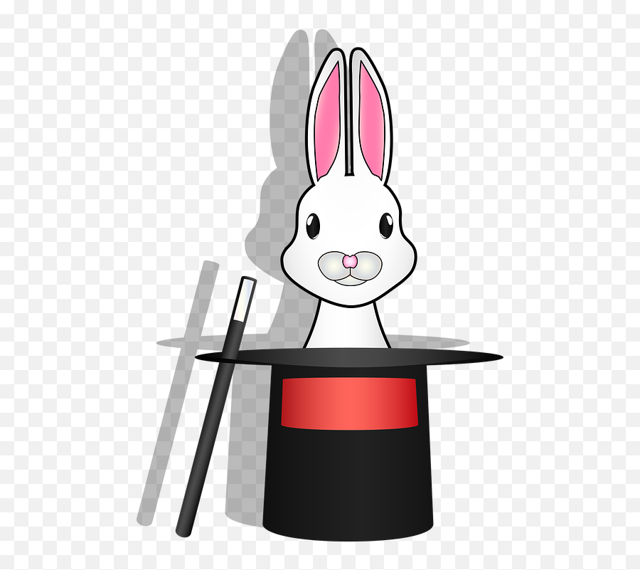 Free Image - Magician Hat Bunny Emoji,Magic Hat Emoji