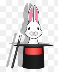 Free Image - Magician Hat Bunny Emoji,Magic Hat Emoji