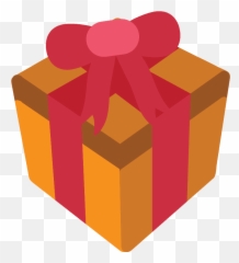 Wrapped Gift Emoji Clipart - Gift Giving,Gift Emoji