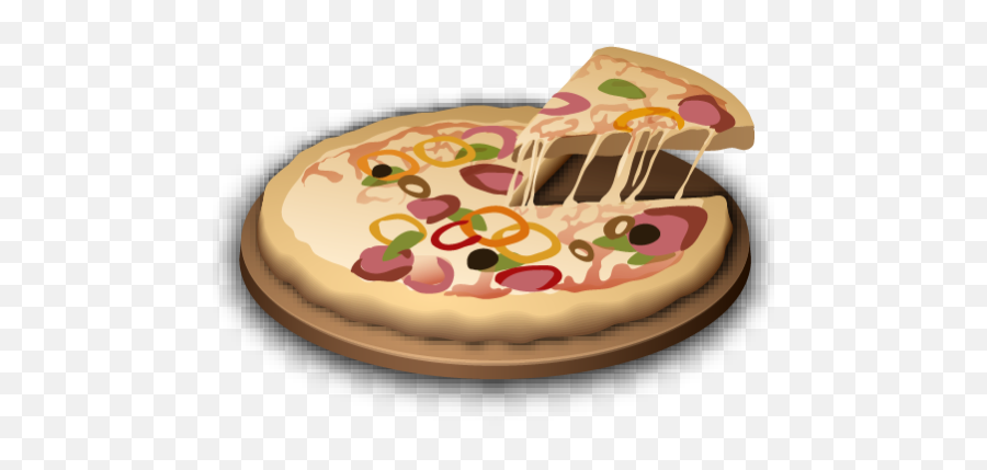 Recipe Pizza Icon - Western Food Icon Png Emoji,Pizza Roll Emoji