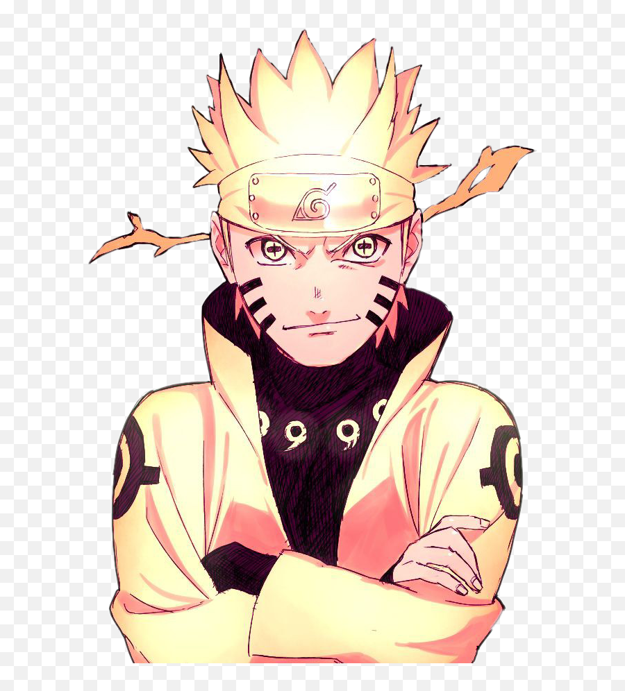 Naruto Kyuubi Anime Manga Sticker By Saucy Adams - Shippuden Uzumaki Naruto Emoji,Saucy Emoji