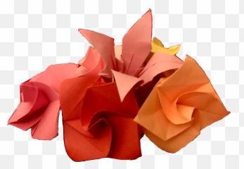 Origami Origamiflower Flower Sticker - Origami Emoji,Origami Emoji