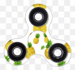 Pineapple Emoji Flag Led Tri - Spinner Fidget Toy Edc Hand Spinner Autism And Adhd Stress Relieve Relief Focus Toys Fidget Spinner Finger Chux,Pineapple Emoji