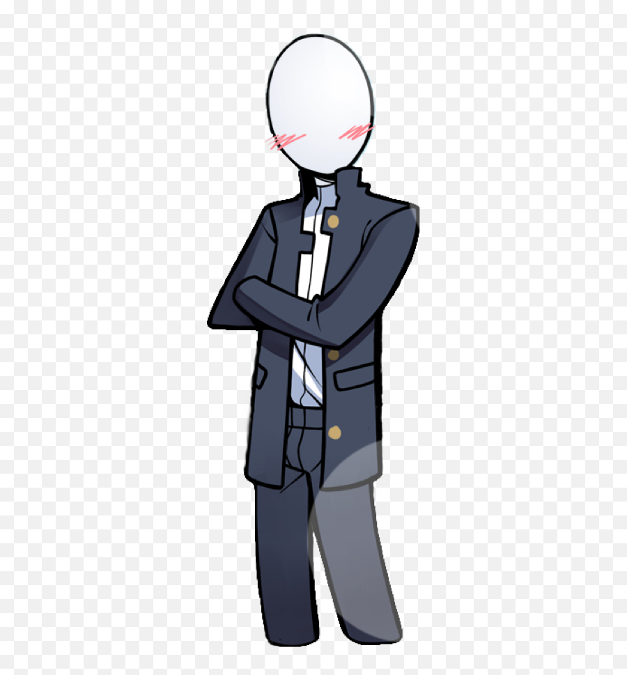 Slenderman Png - Creepypasta Tenderman Emoji,Slender Man Emoji