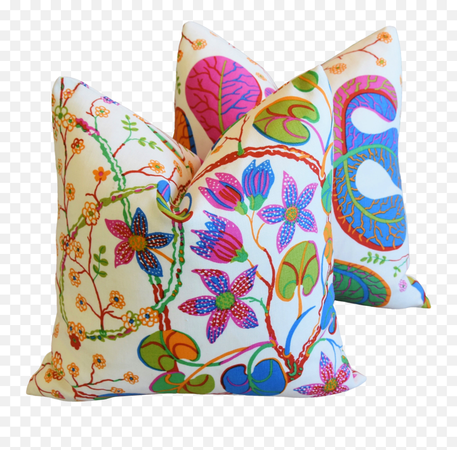 Vintage Used Decorative Pillows For - Josef Frank Pillow Emoji,Emoji Cushions Online India