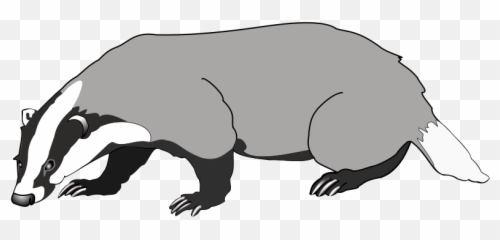 Honey Badger Photo Background - Badger Clipart Black And White Emoji,Honey Badger Emoji