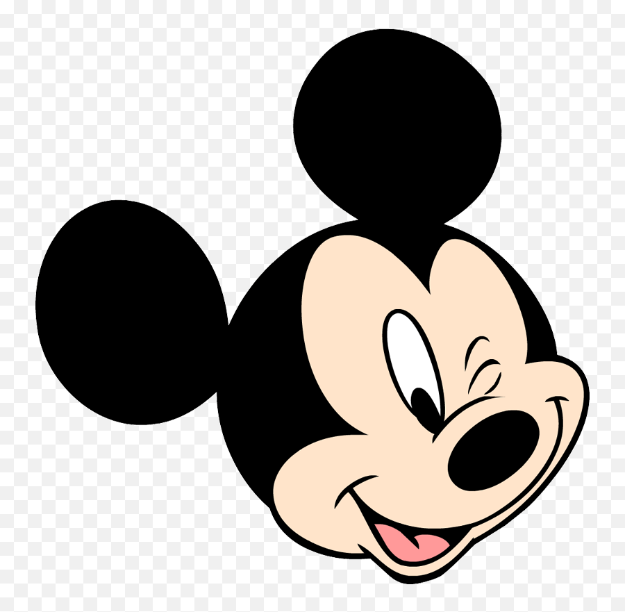 Free Mickey Ears Silhouette Download - Transparent Mickey Mouse Face Png Emoji,Minnie Mouse Emotion Printable