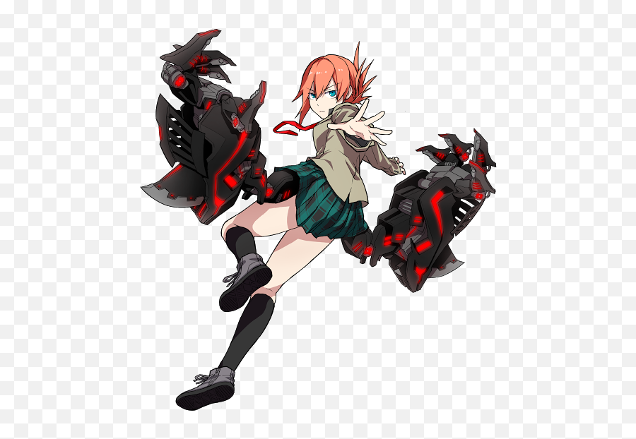 Mecha - Mecha Ude Emoji,Anime Robot Girl With No Emotions