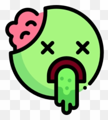 Halloween Zombie Zombieface Scary - Zombie Icon Png Emoji,Horrifying Face Emoji