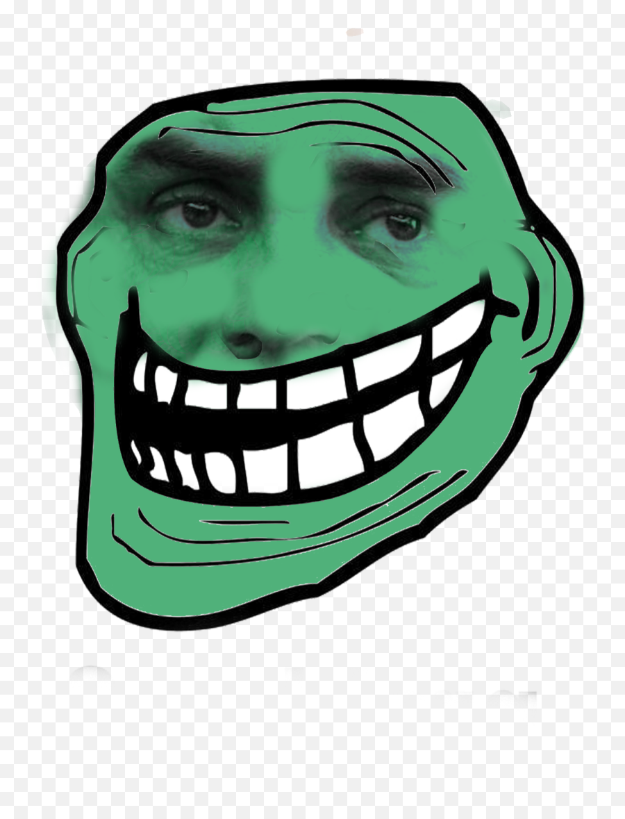 William Kankers - Troll Face Clipart Full Size Clipart Green Bsod Emoji,Troll Face Emoji