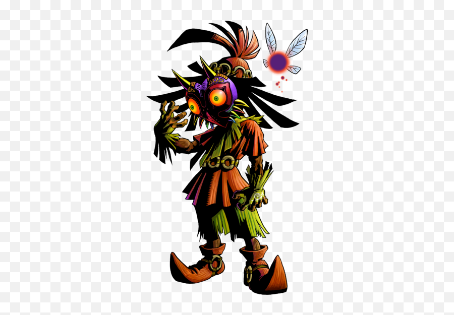 Skull Kid - Zelda Majoras Mask Skull Kid Emoji,Tskull Emoticon